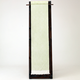 あまのやオリジナル結城紬|連筆友禅染結城紬〔若芽色〕