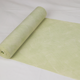 あまのやオリジナル結城紬|連筆友禅染結城紬〔若芽色〕