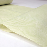 あまのやオリジナル結城紬|連筆友禅染結城紬〔若芽色〕